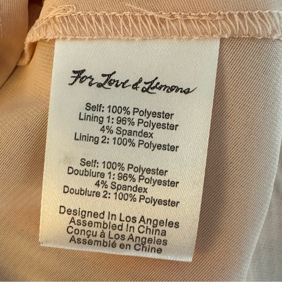 For Love and Lemons Hamptons Pink Dress - Picture 9 of 9